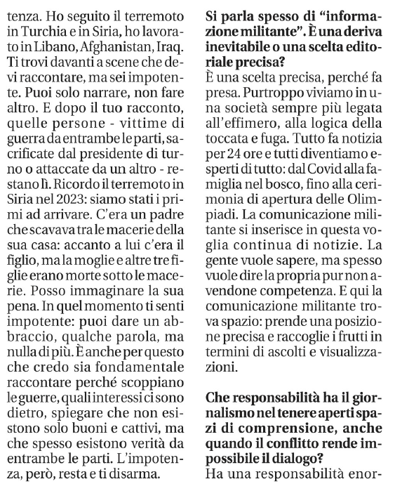 Intervista del Piccolo a Nello Rega